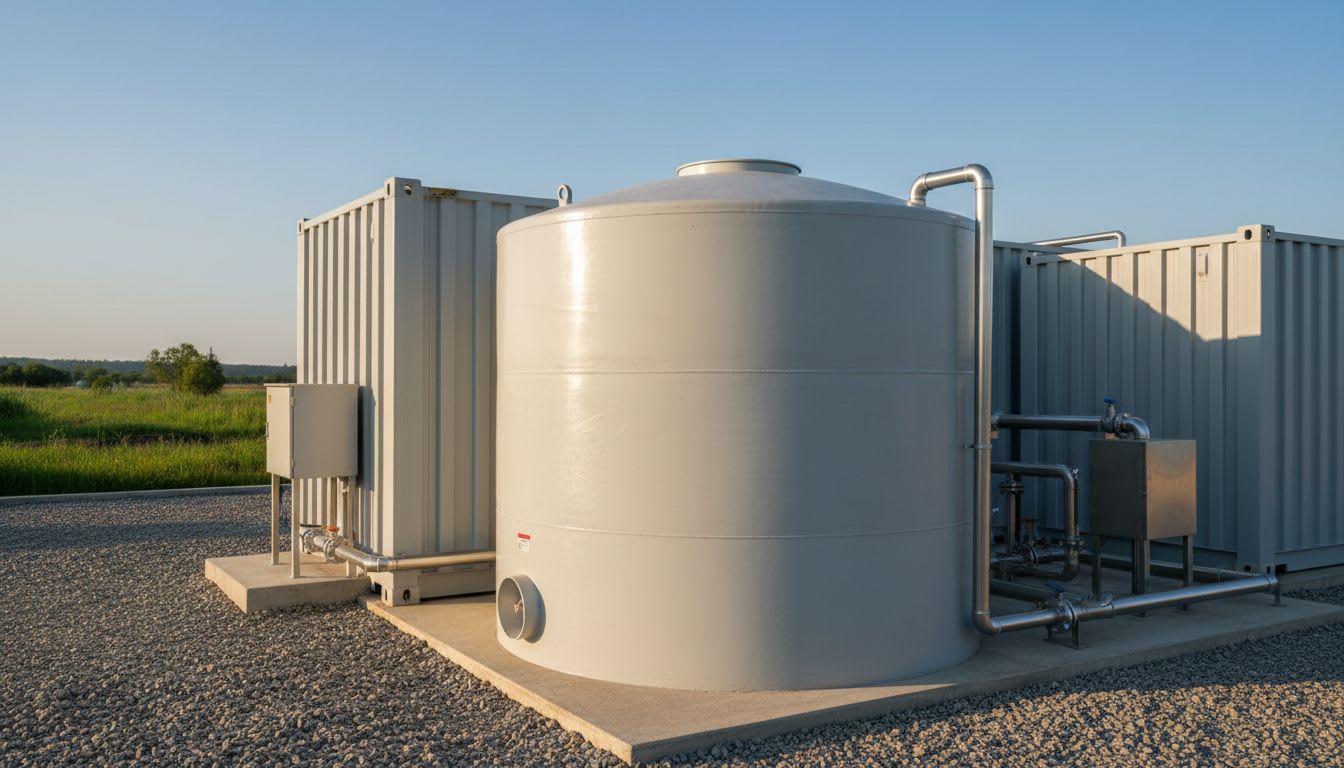 코리아베스트환경 소규모 농가 컨테이너 분뇨 처리 설비 실제 적용 사례