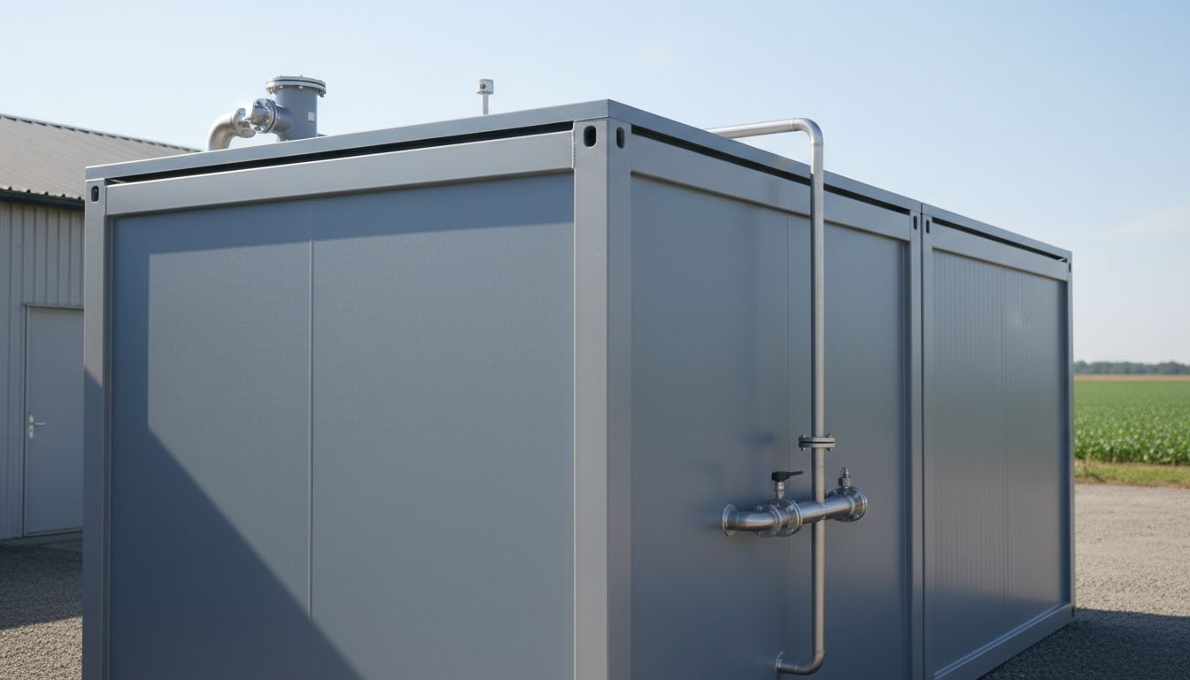 코리아베스트환경 컨테이너 악취 저감 설비 소규모 농장의 변화를 이끌다